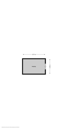 Floorplan - Kloosring 63, 3261 SG Oud-Beijerland