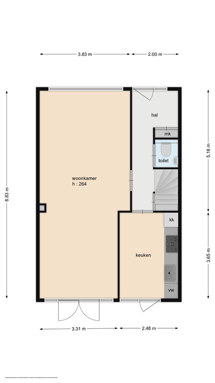 mediumsize floorplan