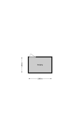Floorplan - Hoefsmid 24, 3263 CC Oud-Beijerland