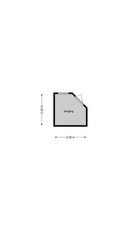 Floorplan - Hoefsmid 24, 3263 CC Oud-Beijerland