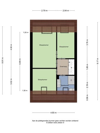 De Vriendschap 50, 1188 GL Amstelveen - 456157_2D_Eerste_Verdieping_De_Vriendschap_50_Amstelveen_02.jpg