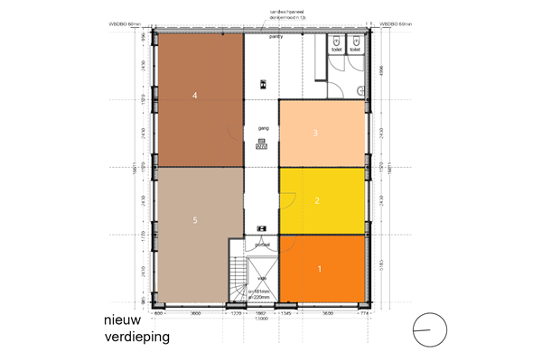 Van Andelstraat 10, 4651 TA Steenbergen - ingekleurde plattegrond .png