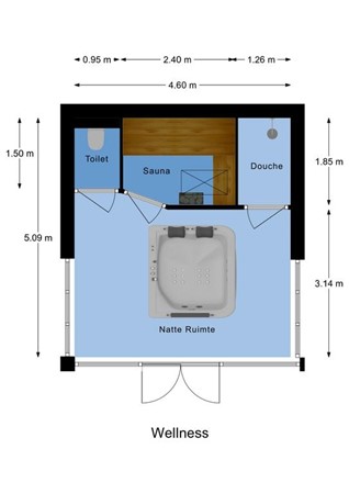 Roosendaalseweg 24, 4756 TD Kruisland - Wellness_Begane_grond.jpg