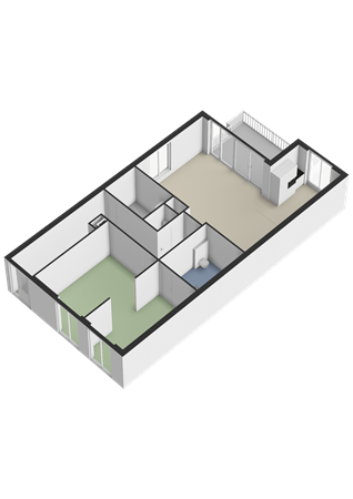 Pater Luijtenpad 65, 4615 BK Bergen op Zoom - Appartement - 3D.png