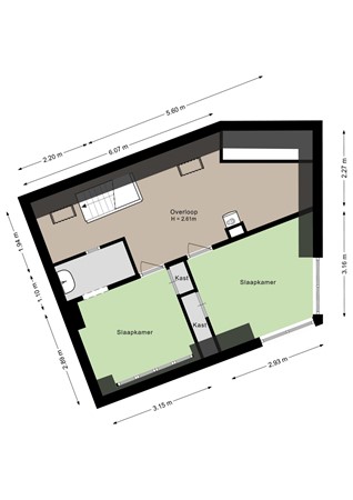 Korte Parkstraat 18, 4611 CV Bergen op Zoom - Tweede verdieping - 2D.jpg