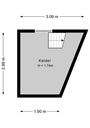 Korte Parkstraat 18, 4611 CV Bergen op Zoom - Kelder - 2D.jpg
