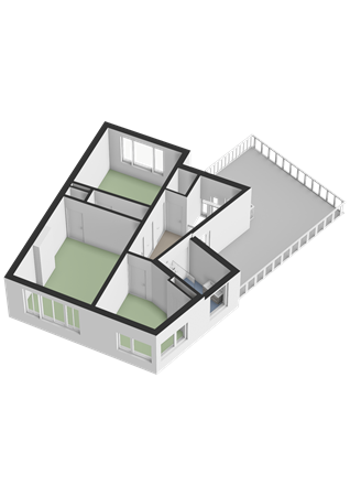 Korte Parkstraat 18, 4611 CV Bergen op Zoom - Eerste verdieping - 3D.png