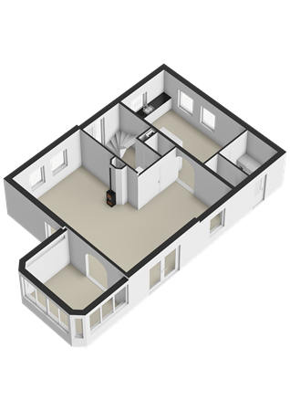 Blozekriekske 11, 4681 BW Nieuw-Vossemeer - Begane grond - 3D.png