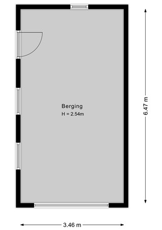 Magnolia 40, 4661 WB Halsteren - Berging - 2D.jpg