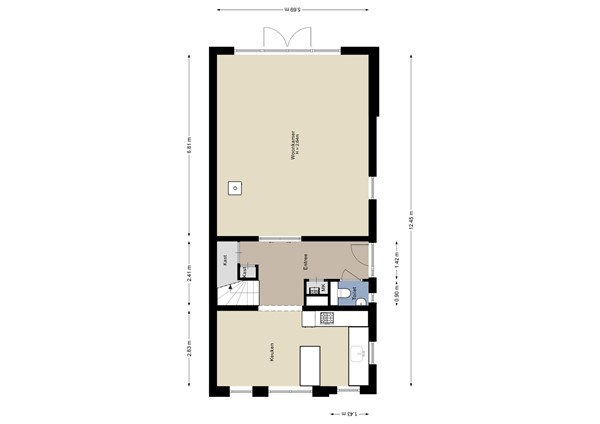 Merijntje Gijzenlaan 29, 4625 GD Bergen op Zoom - Begane grond - 2D.jpg
