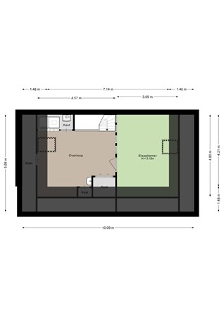 Merijntje Gijzenlaan 29, 4625 GD Bergen op Zoom - Tweede verdieping - 2D.jpg