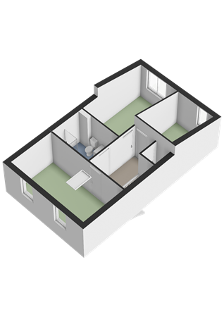 Watersnip 18, 4617 JK Bergen op Zoom - Eerste verdieping - 3D.png