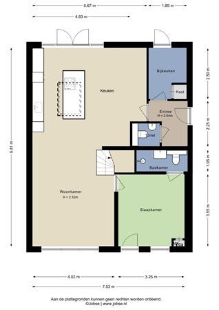 Steenbergseweg 85, 4671 BE Dinteloord - Begane grond - 2D.jpg