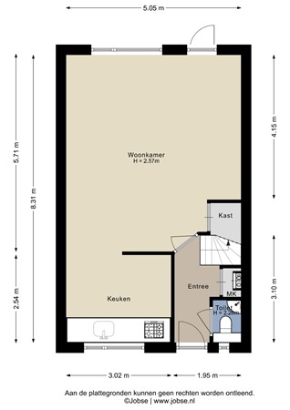 Noorddonk 3, 4651 ZC Steenbergen - Begane grond - 2D.jpg