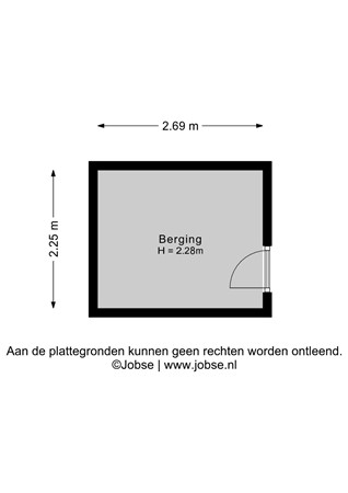 Noorddonk 3, 4651 ZC Steenbergen - Berging - 2D.jpg