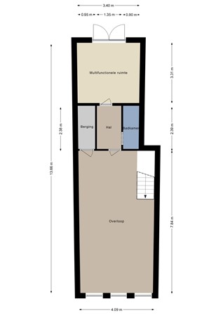 Sint-Josephstraat 35, 4611 MJ Bergen op Zoom - Eerste verdieping - 2D.jpg