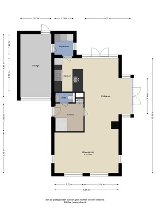 Molenweg 119, 4651 CK Steenbergen - Begane grond - 2D.jpg
