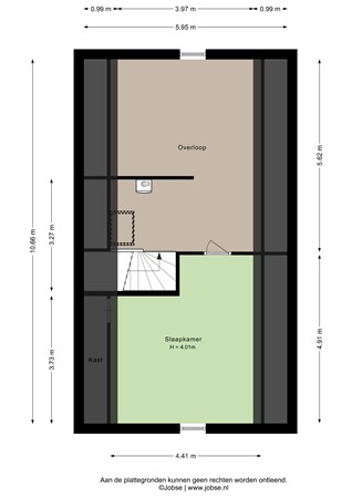 Molenweg 119, 4651 CK Steenbergen - Tweede verdieping - 2D.jpg