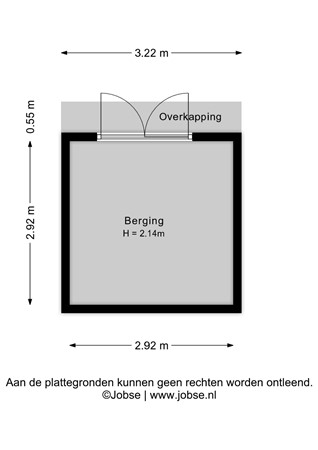 Molenweg 119, 4651 CK Steenbergen - Berging - 2D.jpg