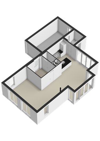 Molenweg 119, 4651 CK Steenbergen - Begane grond - 3D.png