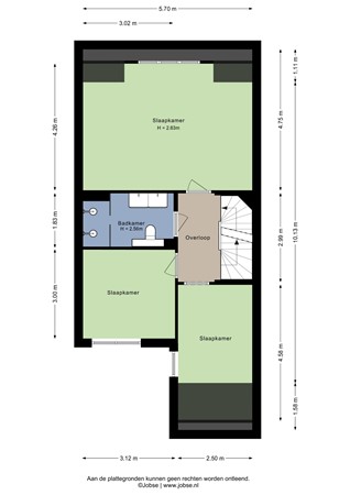 Achtererf 75, 4691 DC Tholen - Eerste verdieping - 2D.jpg