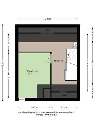 Achtererf 75, 4691 DC Tholen - Tweede verdieping - 2D.jpg