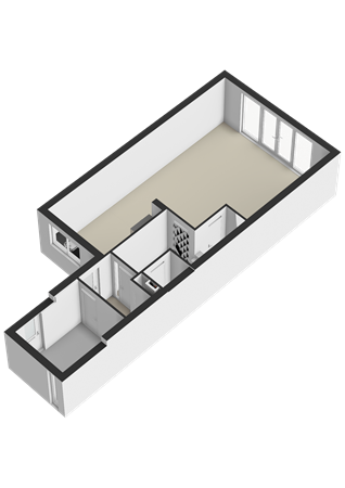 Achtererf 75, 4691 DC Tholen - Begane grond - 3D.png