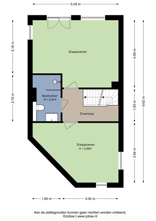 Okkernoot 12, 4623 AX Bergen op Zoom - Eerste verdieping - 2D.jpg