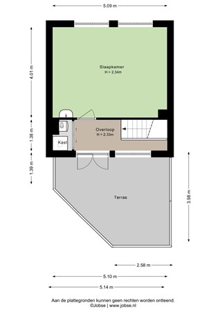 Okkernoot 12, 4623 AX Bergen op Zoom - Tweede verdieping - 2D.jpg