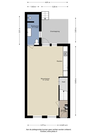 Visserstraat 29, 4651 BH Steenbergen - Begane grond - 2D.jpg