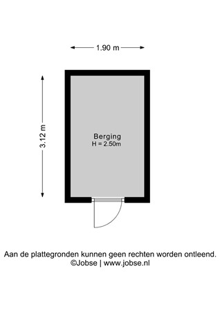 Raadhuisplein 5F, 4671 DA Dinteloord - Berging - 2D.jpg