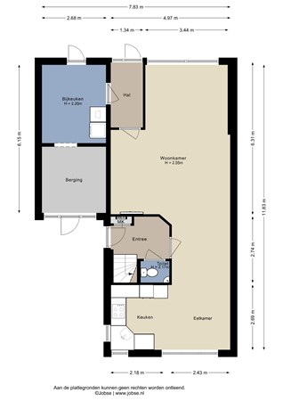 Wisselkom 8, 4651 WN Steenbergen - Begane grond - 2D.jpg