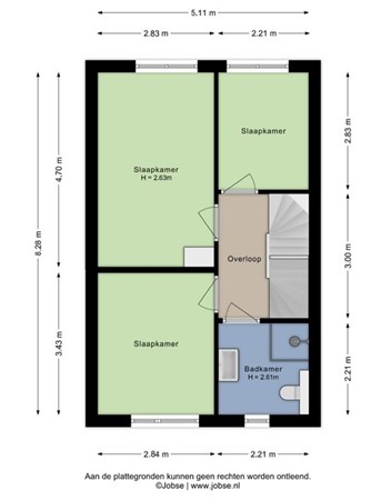 Piet Snoeijersstraat 8, 4651 TT Steenbergen - Eerste verdieping - 2D.jpg