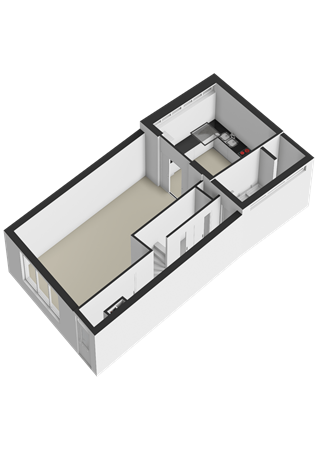 Oostdam 6, 4651 AW Steenbergen - Begane grond - 3D.png