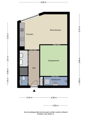 Spirituslaan 26, 4612 RN Bergen op Zoom - 321360_2D_Appartement_Spirituslaan_140_Bergen_op_Zoom.jpg