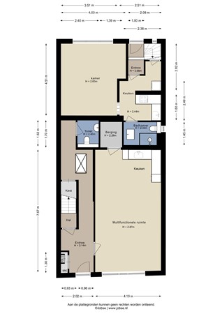 Markt 13, 4651 BC Steenbergen - Begane grond - 2D.jpg