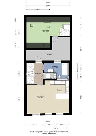 Markt 13, 4651 BC Steenbergen - Eerste verdieping - 2D.jpg