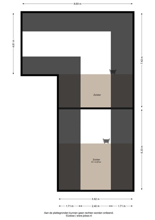 Hemelweg 1, 4664 PE Lepelstraat - Garage zolder - 2D.jpg