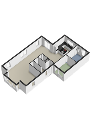 Franseweg 57B, 4651 GE Steenbergen - Begane grond - 3D.png