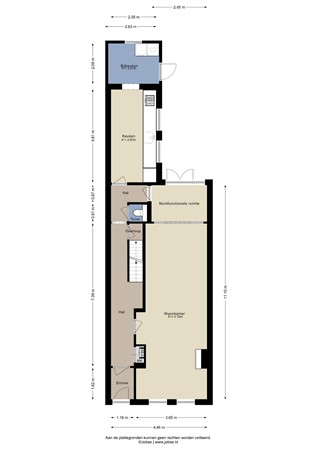 Halsterseweg 247, 4613 AP Bergen op Zoom - Begane grond - 2D.jpg