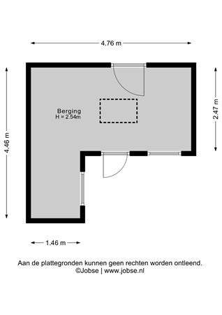 Halsterseweg 247, 4613 AP Bergen op Zoom - Berging - 2D.jpg