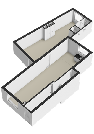 Burgemeester van Loonstraat 1, 4651 CB Steenbergen - Begane grond - 3D.png
