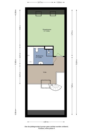 Grote Kerkstraat 17I, 4651 BA Steenbergen - Eerste verdieping - 2D.jpg