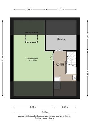 Van Brabantstraat 12, 4651 LK Steenbergen - Tweede verdieping - 2D.jpg