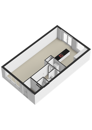 Van Brabantstraat 12, 4651 LK Steenbergen - Begane grond - 3D.png