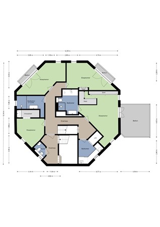 West-Havendijk 112, 4651 VZ Steenbergen - Eerste verdieping - 2D.jpg
