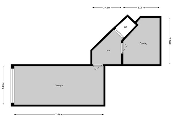 West-Havendijk 112, 4651 VZ Steenbergen - Garage - 2D.jpg