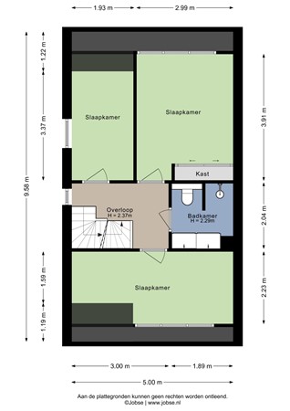 Kwartier 14, 4651 WT Steenbergen - Eerste verdieping - 2D.jpg