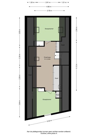 Kaaistraat 18, 4651 BN Steenbergen - Tweede verdieping - 2D.jpg