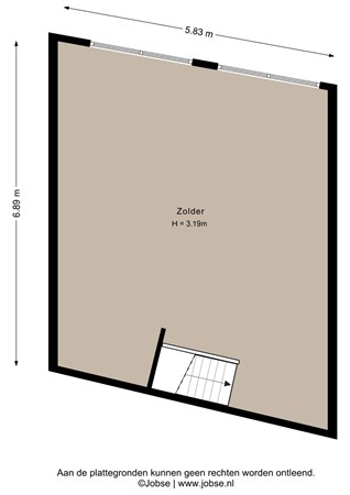 Kaaistraat 18, 4651 BN Steenbergen - Garage zolder - 2D.jpg